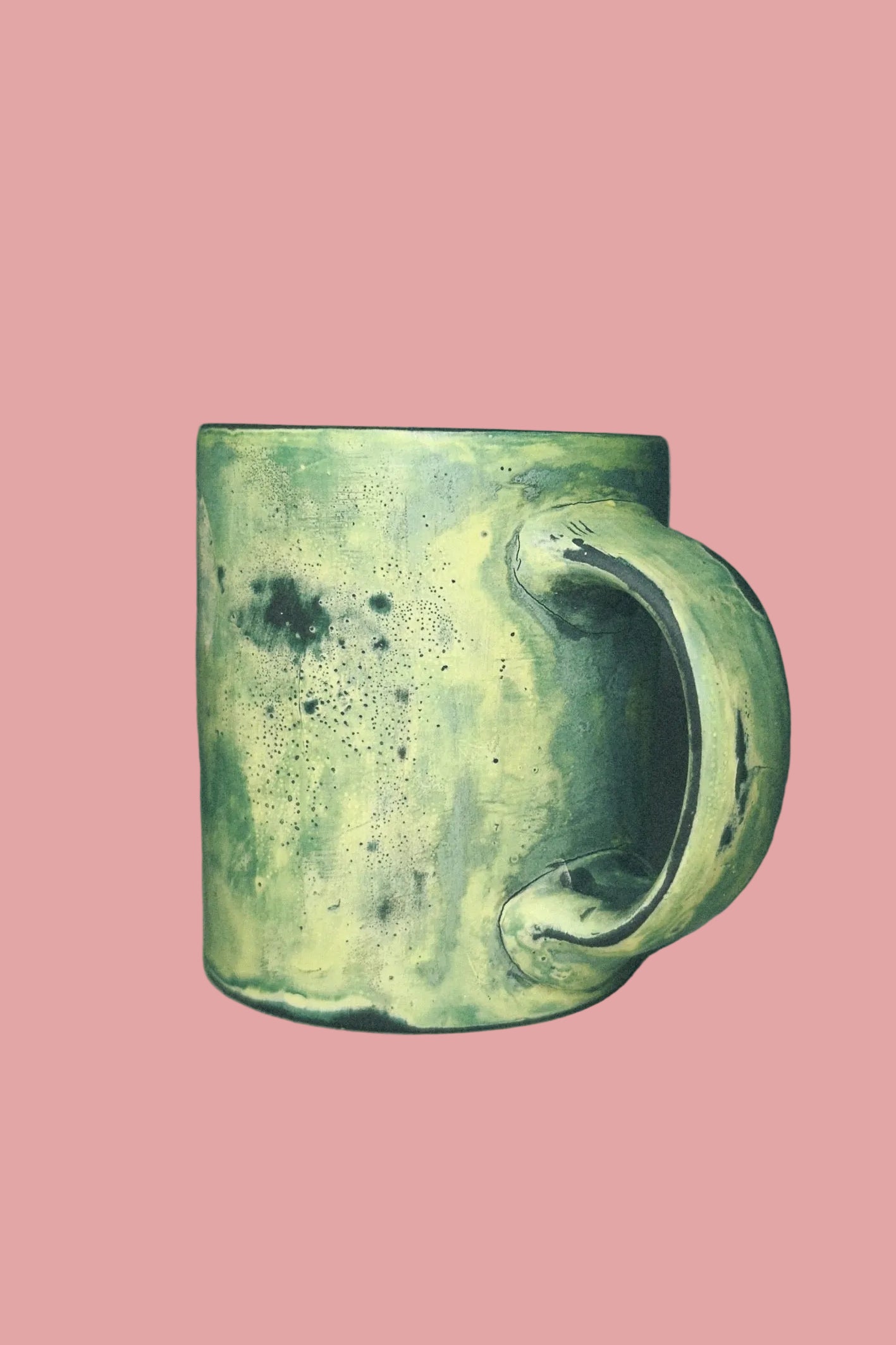 smudged mug (10oz)