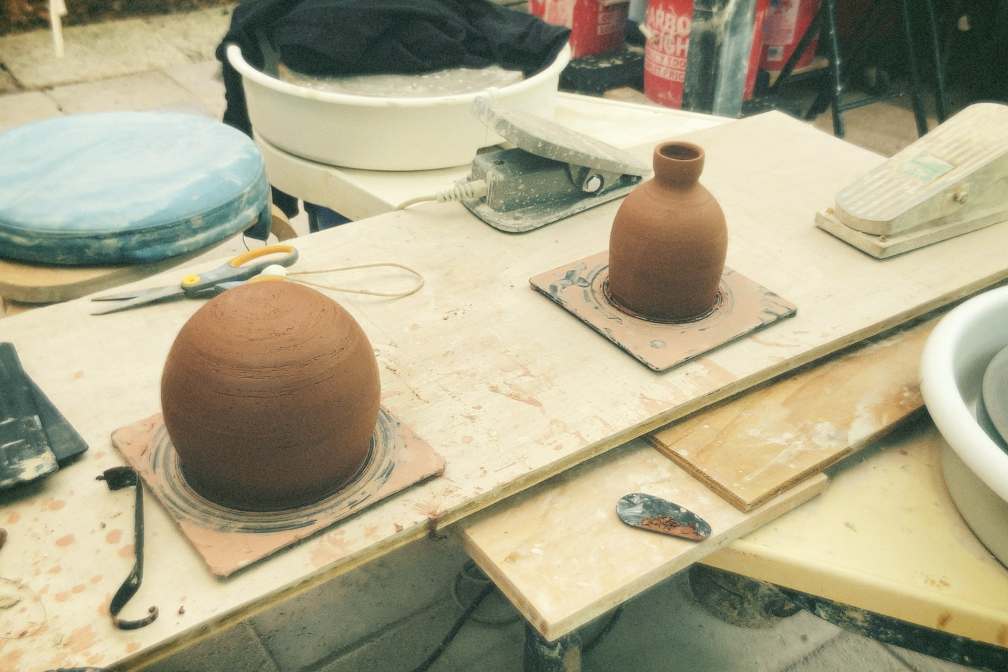 foundations [of a wheelthrown pot] — 6 week course