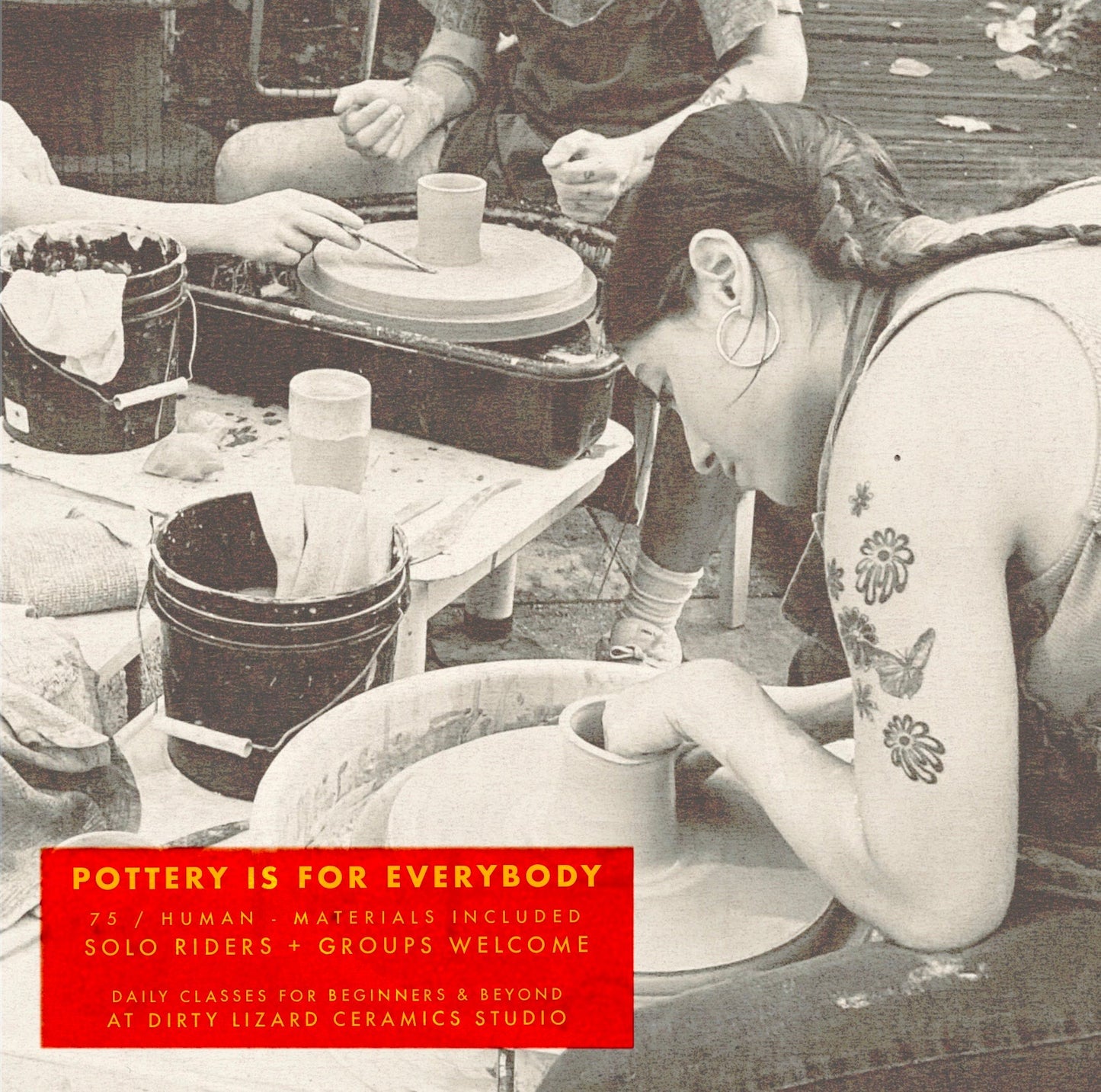 GIFT IT — A TICKET TO POTTERY CLASS!