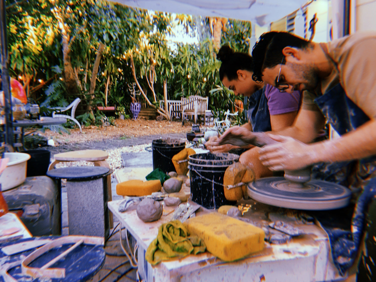 ❤️‍🔥clay-date❤️‍🔥 couple’s pottery class