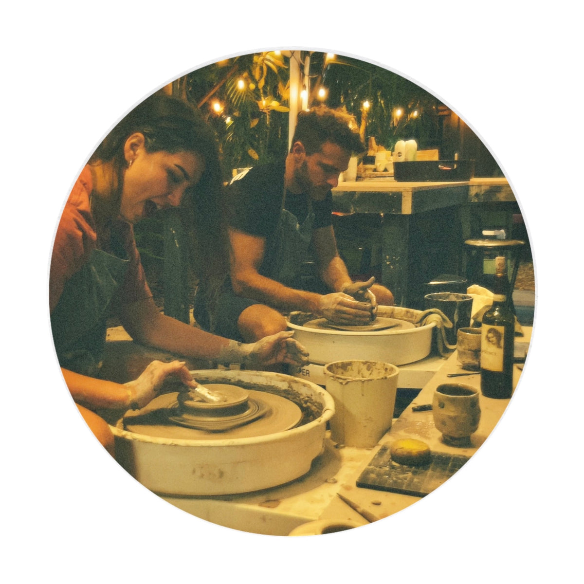 OPEN AIR wheelthrowing 🌱 beginner’s 2hr pottery class – dirty lizard ...